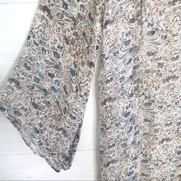 {Ella Moss} Silk sheer dress, XS - Picture 3 of 4